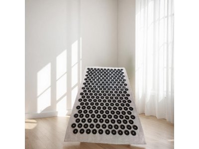  |  | D1 Tapis d'Acupression avec Tourmaline Iplikator D1 en Tissu de Lin pour le Soulagement Naturel de la Douleur