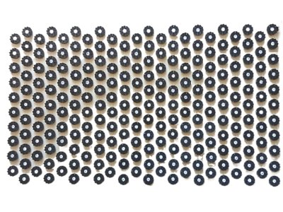  |  | D6 Iplikator shungite grand – Tapis d’acupression hygiénique sur film transparent