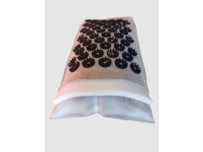  |  | E1 Kleine aufblasbare Akupressurmatte mit Turmalin – Iplikator aus Leinenstoff