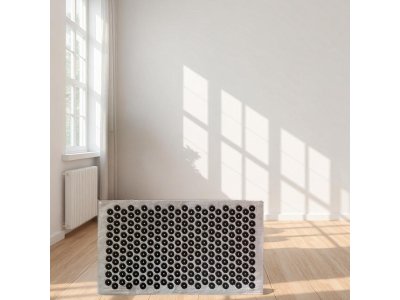  |  | D1 Tapis d'Acupression avec Tourmaline Iplikator D1 en Tissu de Lin pour le Soulagement Naturel de la Douleur