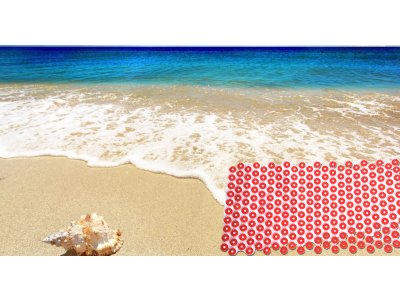  |  | D6 – Transparente Akupressurmatte Iplikator