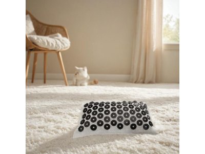  |  | E1 Kleine aufblasbare Akupressurmatte mit Turmalin – Iplikator aus Leinenstoff